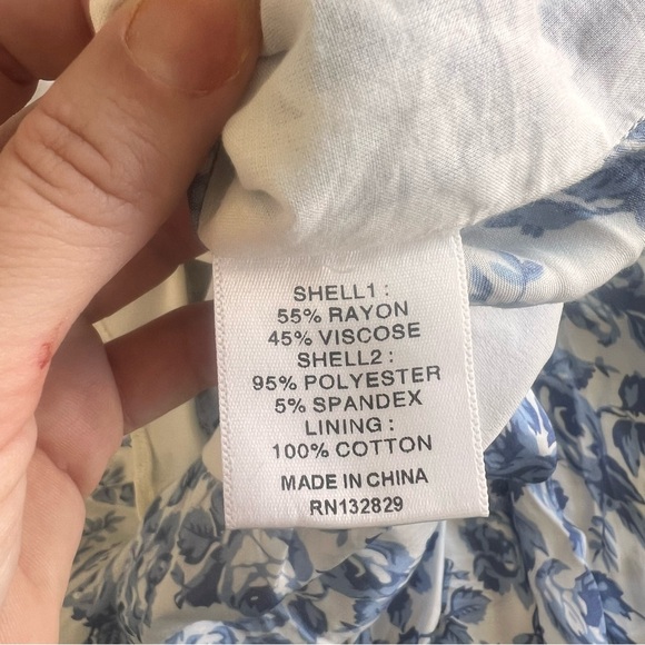 Lovers + Friends Blue Floral Bodysuit - Picture 8 of 8